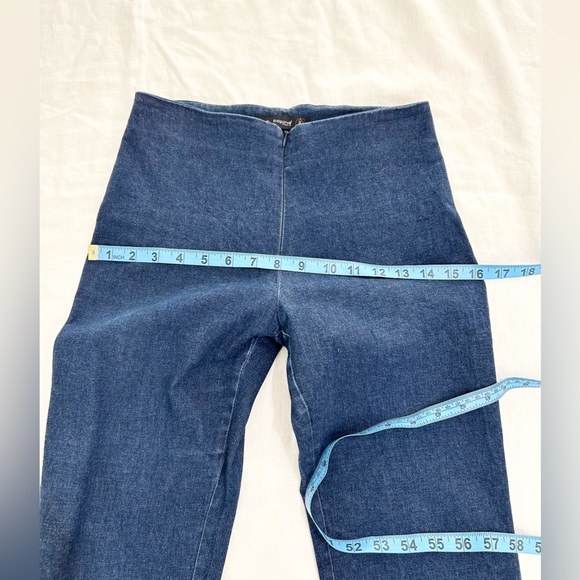 Cop.Copine Flared Cropped Flat Front Pant - Picture 9 of 15